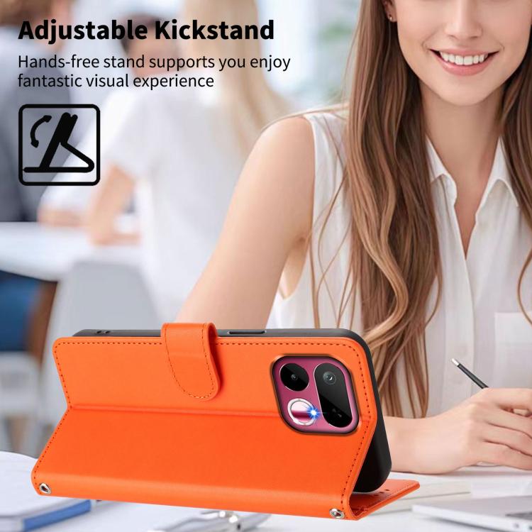 Happy Heart Pattern Magnetic Closure Vegan Leather Phone Case with Wrist Strap, For Realme 16T 5G Global, For Realme C85 5G Global / 15x 5G, For Realme P4 Power 5G, For Realme Note 80 4G Global, For Realme C83 5G India / C85 / 15x, For Realme 16 5G Glo...