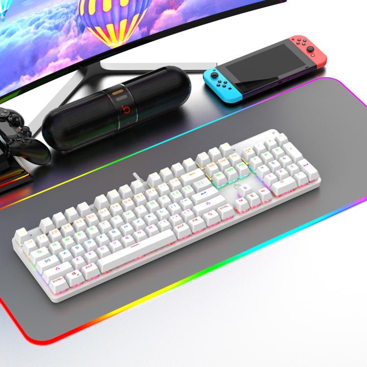 SHIPADOO HJK901-10 RGB Backlight Mechanical USB Wired Keyboard