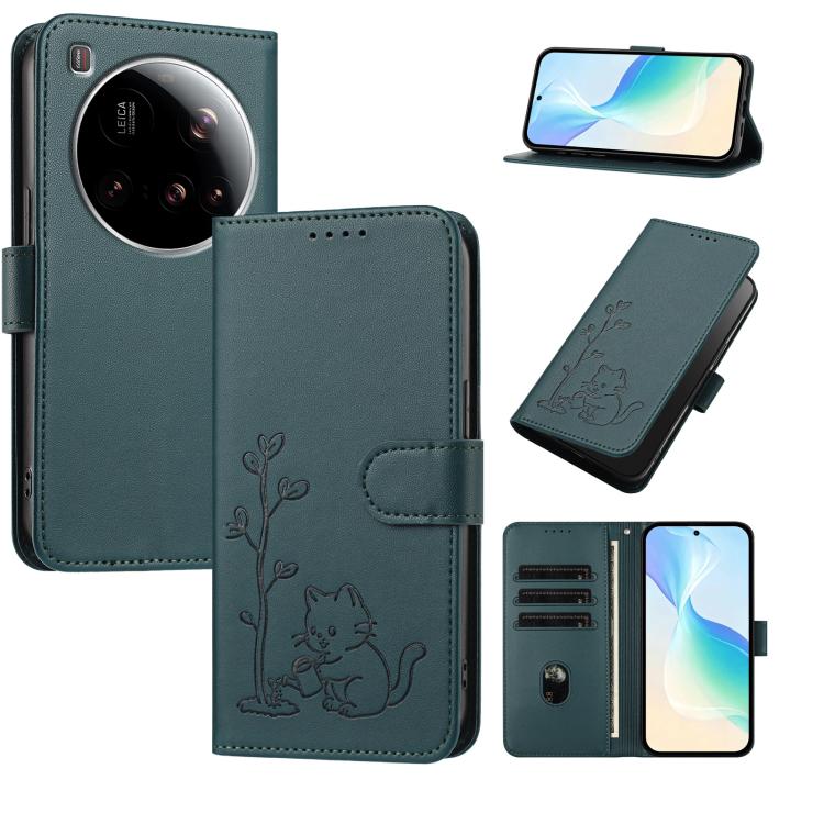 YX0014 Cat Watering Tree Buckle Vegan Leather Phone Case with Lanyard, For Xiaomi Poco M7 4G 169mm, For Xiaomi 15T Pro 5G, For Xiaomi 15T 5G, For Xiaomi Civi 5 Pro, For Xiaomi 15S Pro, For Xiaomi Poco F7 / Redmi Turbo 4 Pro                             ...