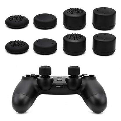 XDcase 8pcs Silicone Anti-Slip Joystick Cap Stackable Cover for PS5 / Switch Pro / Xbox 360 Gamepad