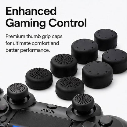 XDcase Lot de 8 Capuchons de Joystick en Silicone Antidérapants et Empilables pour Manette PS5 / Switch Pro / Xbox 360