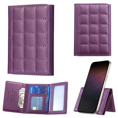 BFK38 Magnetic Square-shaped Mobile Phone Holder RFID Card Slots