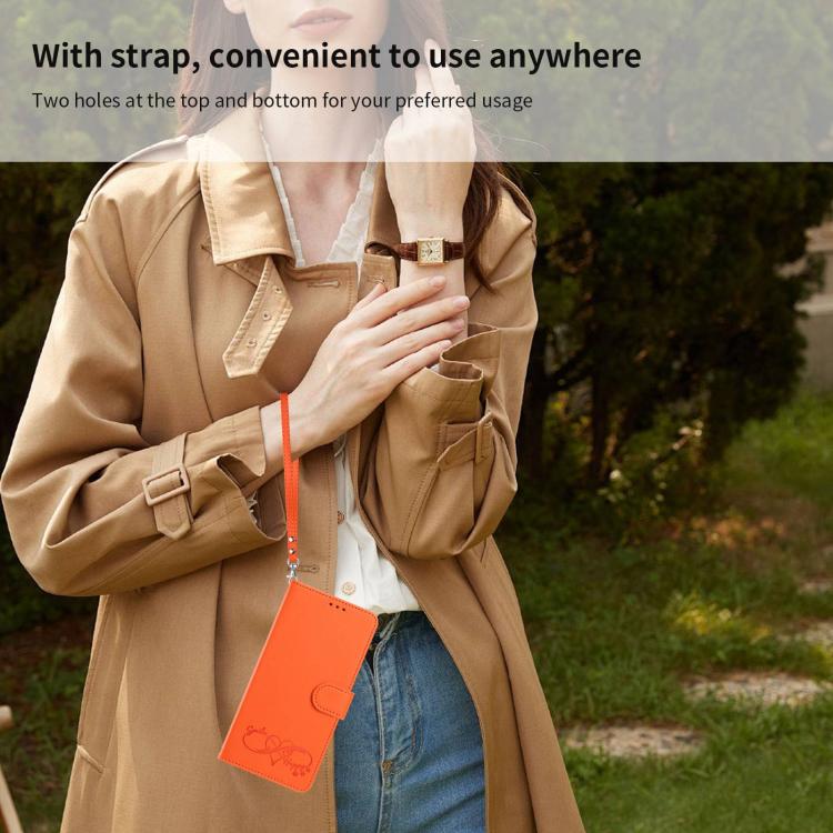 Happy Heart Pattern Magnetic Closure Vegan Leather Phone Case with Wrist Strap, For Tecno Pova 7 4G, For Tecno Spark Go 1/Go 2025, For Tecno Camon 40 Pro 4G Global, For Tecno Camon 40 Premier, For Tecno Camon 40, For Tecno Spark 30C 5G/Pop 9 5G        ...