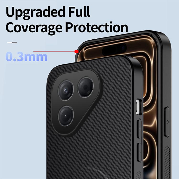 WANLONFENG Kickstand Carbon Fiber Texture Magnetic Phone Case, For Tecno Pova 7 4G / Pova 7 Neo, For Tecno Pova Curve 2, For Tecno Camon 50 Pro 4G, For Tecno Camon 50 4G, For Tecno Pova Slim / Spark Slim, For Tecno Pova 7 Pro 5G, For Tecno Pova 7 5G   ...