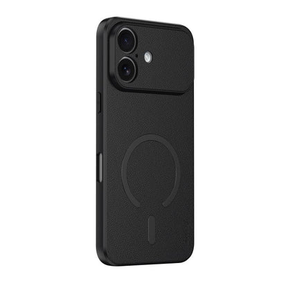 Sheepskin Vegan Leather Magnetic Phone Case, For iPhone 17 Pro Max, For iPhone 17 Pro, For iPhone 17