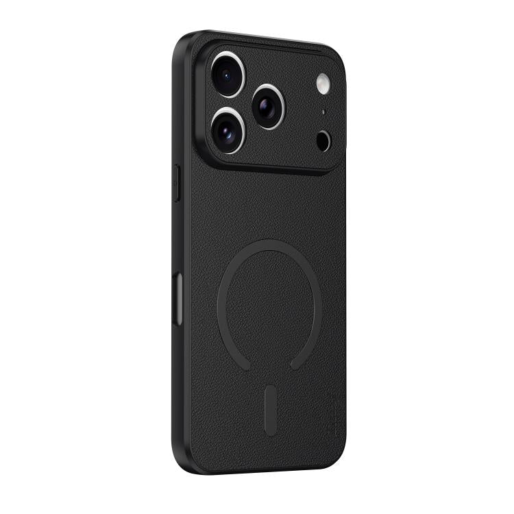 Sheepskin Vegan Leather Magnetic Phone Case, For iPhone 17 Pro Max, For iPhone 17 Pro, For iPhone 17