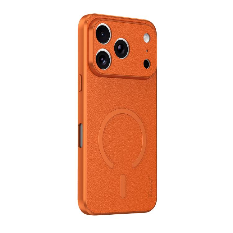 Sheepskin Vegan Leather Magnetic Phone Case, For iPhone 17 Pro Max, For iPhone 17 Pro, For iPhone 17