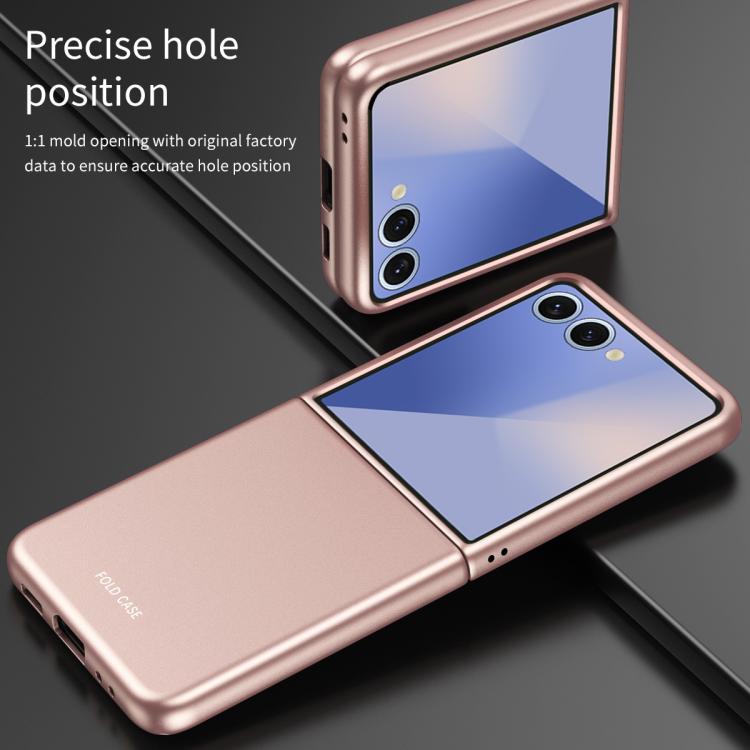 Skin Feel Electroplating PC Shockproof Phone Case, For Galaxy Z Flip8 5G