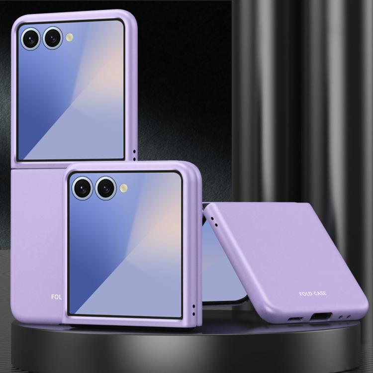 Skin Feel Electroplating PC Shockproof Phone Case, For Galaxy Z Flip8 5G