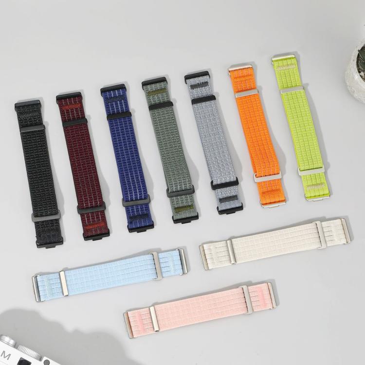 xDfind Two Section Nylon Breathable Hook And Loop Fastener Watch Band, For Huawei Watch Fit 5 / Fit 5 Pro / Fit 4