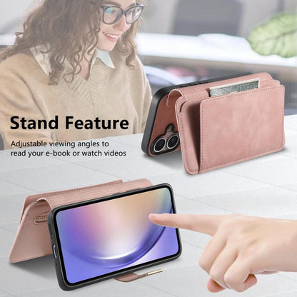 Ring Zipper Wallet RFID Blocking MagSafe Leather Phone Case, For Nothing CMF Phone 2 Pro