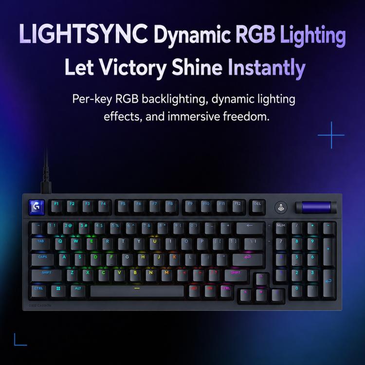 Logitech G316 8K Custom Mechanical Gaming Keyboard Esports Edition with Tactile Switches, Tactile Switches