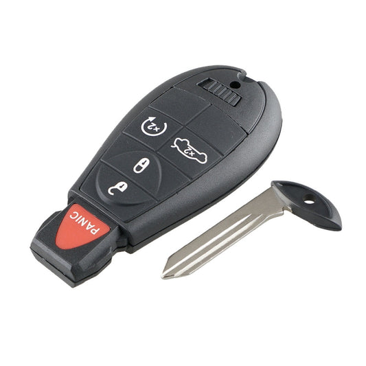 Car Key Shell Remote Control Case for Dodge / Chrysler / Jeep 5-button, For Dodge / Chrysler / Jeep