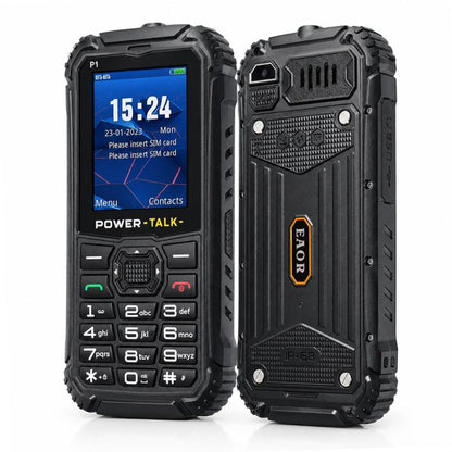 HP219 IP68 Rugged Phone, 2.4 inch, SC6531E, Network: 2G, BT, FM, SOS, Torch, EU Plug, US Plug, UK Plug