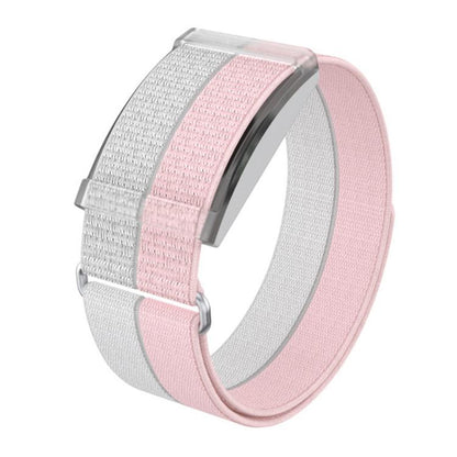 For COROS Heart Rate Monitor xDfind Metal Buckle Feather Yarn Breathable Nylon Quick-release Watch Band, S Wrist Circumference 135-170mm, L Wrist Circumference 170-235mm
