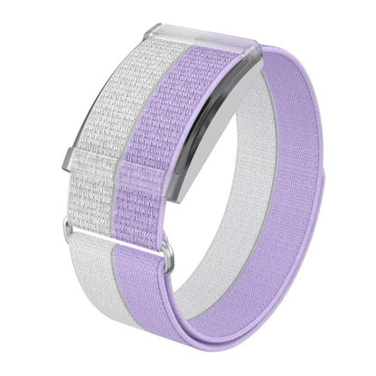 For COROS Heart Rate Monitor xDfind Metal Buckle Feather Yarn Breathable Nylon Quick-release Watch Band, S Wrist Circumference 135-170mm, L Wrist Circumference 170-235mm