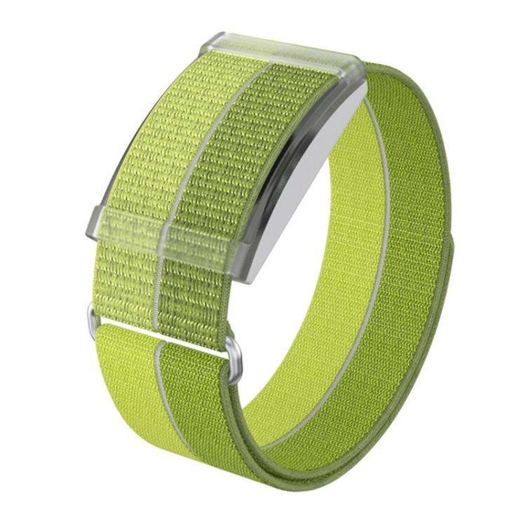 For COROS Heart Rate Monitor xDfind Metal Buckle Feather Yarn Breathable Nylon Quick-release Watch Band, S Wrist Circumference 135-170mm, L Wrist Circumference 170-235mm