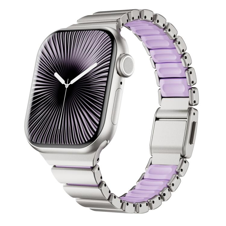 xDfind Waist Stainless Steel Norman Buckle Magnetic Watch Band, For Apple Watch 38 / 40 / 41 / S11 42mm