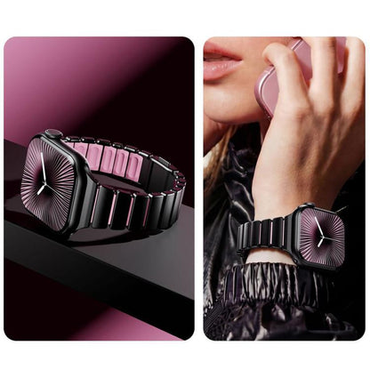 xDfind Waist Stainless Steel Norman Buckle Magnetic Watch Band, For Apple Watch 38 / 40 / 41 / S11 42mm
