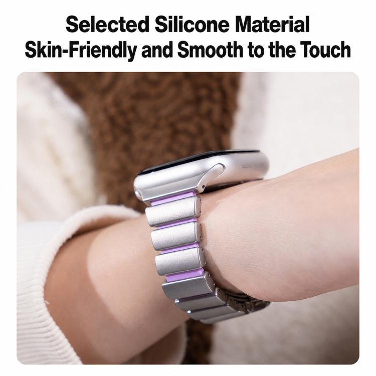 xDfind Waist Stainless Steel Norman Buckle Magnetic Watch Band, For Apple Watch 38 / 40 / 41 / S11 42mm