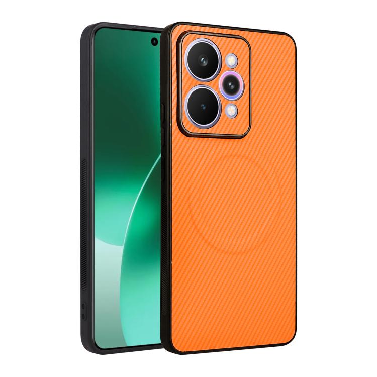 Precise Cutout Carbon Fiber Texture Vegan Leather Phone Case, For Realme 16T 5G, For Realme P4x 5G, For Realme 15T 5G, For Realme 15 Pro 5G Global, For Realme 15 5G Global