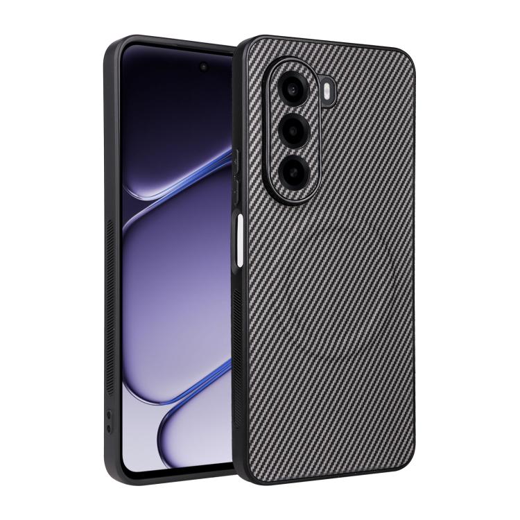 Precise Cutout Carbon Fiber Texture Vegan Leather Phone Case, For Realme 16T 5G, For Realme P4x 5G, For Realme 15T 5G, For Realme 15 Pro 5G Global, For Realme 15 5G Global