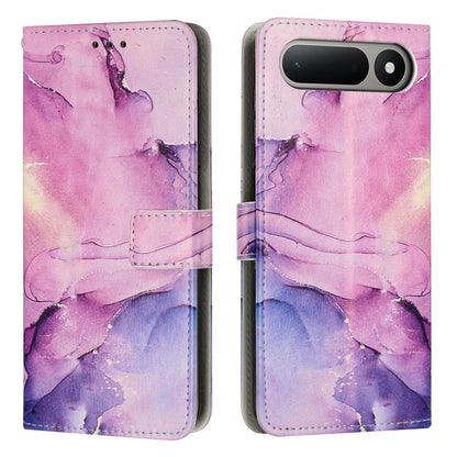 Painted Marble Pattern Leather Phone Case, For Tecno Spark 50 5G