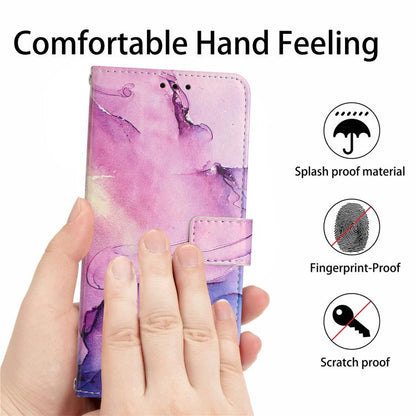 Painted Marble Pattern Leather Phone Case, For Tecno Spark 50 5G