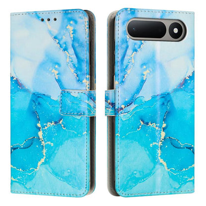 Painted Marble Pattern Leather Phone Case, For Tecno Spark 50 5G