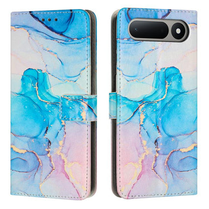 Painted Marble Pattern Leather Phone Case, For Tecno Spark 50 5G