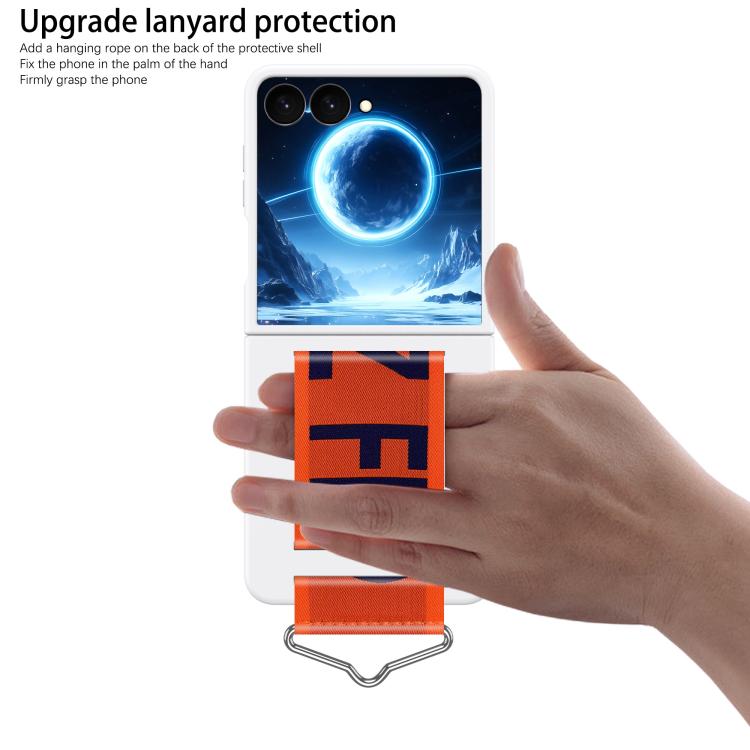 Buckle Wristband PC Phone Case, For Galaxy Z Flip8 5G, For Galaxy Z Flip7 5G