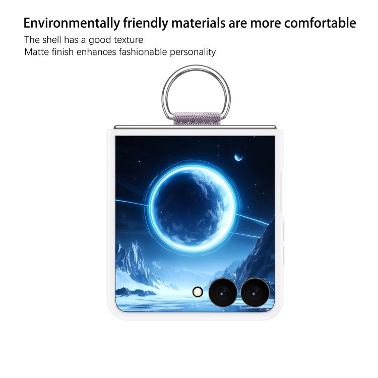 D-Buckle Ring PC Phone Case, For Galaxy Z Flip8 5G, For Galaxy Z Flip7 5G