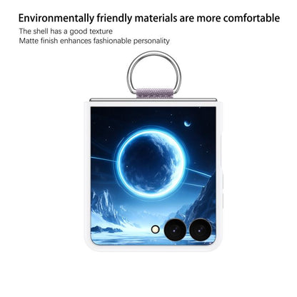 D-Buckle Ring PC Phone Case, For Galaxy Z Flip8 5G, For Galaxy Z Flip7 5G