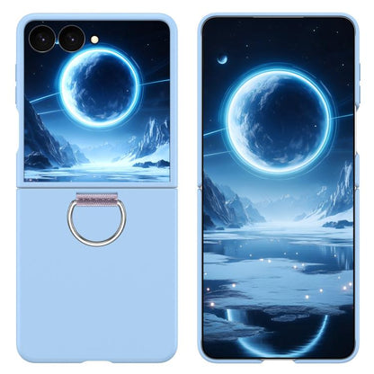 D-Buckle Ring PC Phone Case, For Galaxy Z Flip8 5G, For Galaxy Z Flip7 5G