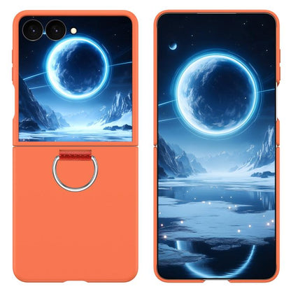 D-Buckle Ring PC Phone Case, For Galaxy Z Flip8 5G, For Galaxy Z Flip7 5G