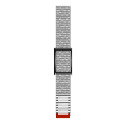 Watch Frame Integrated Nylon Hook and Loop Fastener Watch Band, For Amazfit Helio Strap