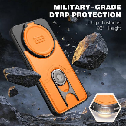 Sliding Camera Cover 2 in 1 Rotating Holder Air Bag Shockproof Phone Case, For Redmi Note 15 Pro+ 5G Global 163.3mm, For Redmi Note 15 5G/4G Global 164mm, For Redmi K90 Pro Max/Poco F8 Ultra 5G, For Redmi Note 15 Pro 4G Global 163.2mm                  ...