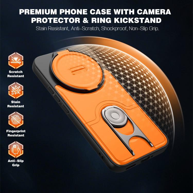 Sliding Camera Cover 2 in 1 Rotating Holder Air Bag Shockproof Phone Case, For Redmi Note 15 Pro+ 5G Global 163.3mm, For Redmi Note 15 5G/4G Global 164mm, For Redmi K90 Pro Max/Poco F8 Ultra 5G, For Redmi Note 15 Pro 4G Global 163.2mm                  ...