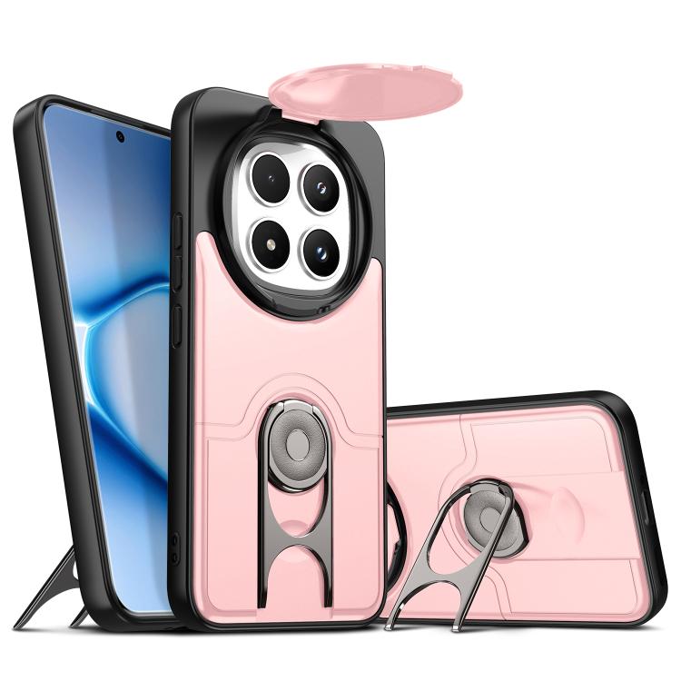 Sliding Camera Cover 2 in 1 Rotating Holder Air Bag Shockproof Phone Case, For Redmi Note 15 Pro+ 5G Global 163.3mm, For Redmi Note 15 5G/4G Global 164mm, For Redmi K90 Pro Max/Poco F8 Ultra 5G, For Redmi Note 15 Pro 4G Global 163.2mm                  ...