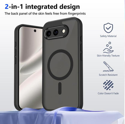 Skin Feel Frosted PC+TPU Magnetic Phone Case, For Google Pixel 10a, For Google Pixel 10, For Google Pixel 9a