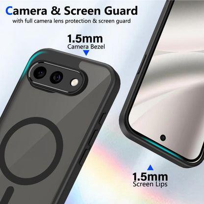 Skin Feel Frosted PC+TPU Magnetic Phone Case, For Google Pixel 10a, For Google Pixel 10, For Google Pixel 9a
