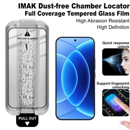 imak Dust-free Chamber Locator Full Coverage Tempered Glass Film, Support Fingerprint Unlocking, For Xiaomi 17 Max 5G
