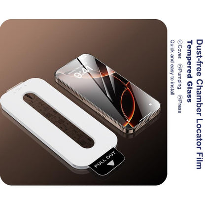 imak Dust-free Chamber Locator Full Coverage Tempered Glass Film, Support Fingerprint Unlocking, For Xiaomi 17 Max 5G
