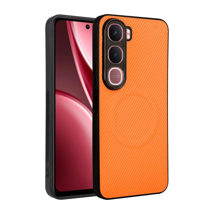 Precise Cutout Carbon Fiber Texture Vegan Leather Phone Case, For vivo Y05 4G / Y21 5G 2026, For vivo Y21d / Y31 5G 2025, For vivo Y400 / iQOO Z10 Lite 4G, For vivo Y29 4G / T4x 5G / Y300t, For vivo Y39 5G / Y300i 5G