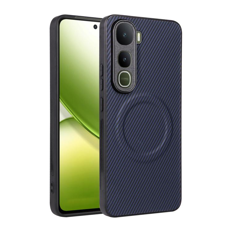 Precise Cutout Carbon Fiber Texture Vegan Leather Phone Case, For vivo Y05 4G / Y21 5G 2026, For vivo Y21d / Y31 5G 2025, For vivo Y400 / iQOO Z10 Lite 4G, For vivo Y29 4G / T4x 5G / Y300t, For vivo Y39 5G / Y300i 5G