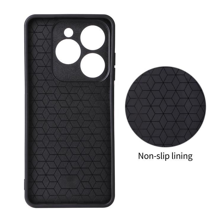 Precise Cutout Carbon Fiber Texture Vegan Leather Phone Case, For Tecno Pop 10C / Infinix Hot 40i, For Tecno Pop 20 4G / Spark Go 3, For Tecno Spark 40C, For Tecno Spark 40 Pro+ 4G, For Tecno Spark 40 Pro 4G, For Tecno Spark 40 4G                      ...
