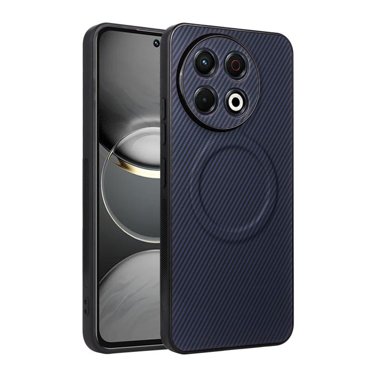 Precise Cutout Carbon Fiber Texture Vegan Leather Phone Case, For Tecno Pop 10C / Infinix Hot 40i, For Tecno Pop 20 4G / Spark Go 3, For Tecno Spark 40C, For Tecno Spark 40 Pro+ 4G, For Tecno Spark 40 Pro 4G, For Tecno Spark 40 4G                      ...