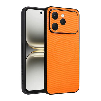 Precise Cutout Carbon Fiber Texture Vegan Leather Phone Case, For Tecno Pop 10C / Infinix Hot 40i, For Tecno Pop 20 4G / Spark Go 3, For Tecno Spark 40C, For Tecno Spark 40 Pro+ 4G, For Tecno Spark 40 Pro 4G, For Tecno Spark 40 4G                      ...