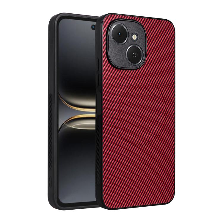 Precise Cutout Carbon Fiber Texture Vegan Leather Phone Case, For Tecno Pop 10C / Infinix Hot 40i, For Tecno Pop 20 4G / Spark Go 3, For Tecno Spark 40C, For Tecno Spark 40 Pro+ 4G, For Tecno Spark 40 Pro 4G, For Tecno Spark 40 4G                      ...