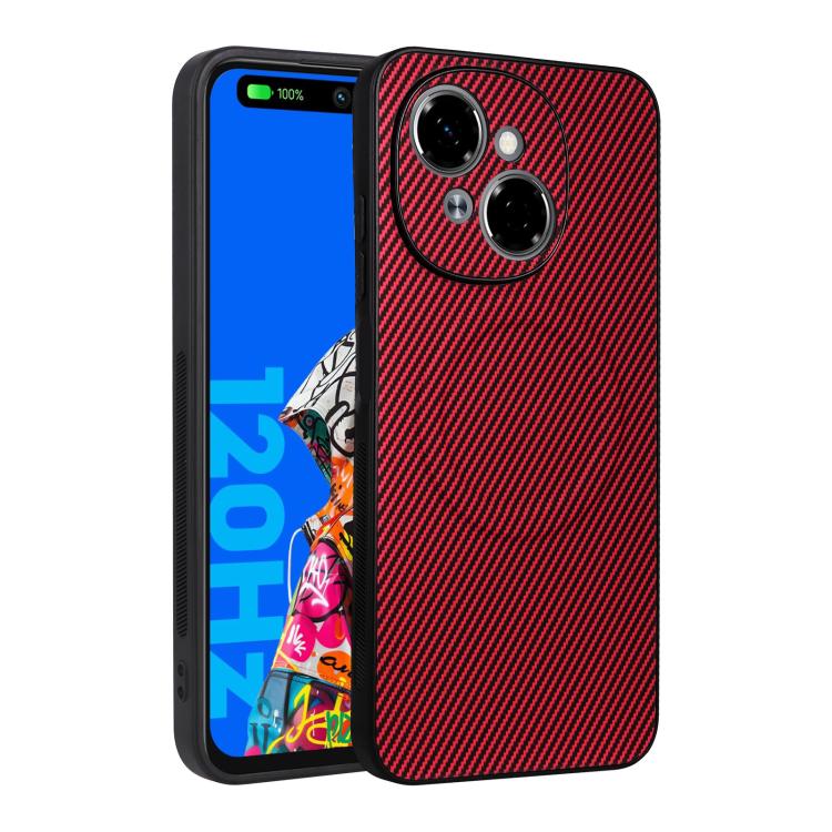 Precise Cutout Carbon Fiber Texture Vegan Leather Phone Case, For Tecno Pop 10C / Infinix Hot 40i, For Tecno Pop 20 4G / Spark Go 3, For Tecno Spark 40C, For Tecno Spark 40 Pro+ 4G, For Tecno Spark 40 Pro 4G, For Tecno Spark 40 4G                      ...